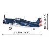 Klocki konstrukcyjne COBI F4F Wildcat Northrop Grumman 375 elementów
