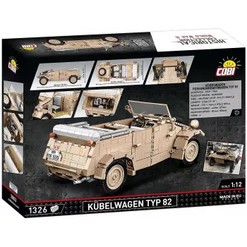 Zestaw konstrukcyjny COBI Kübelwagen Typ 82 1326 elementów II wojna światowa