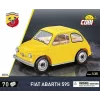 Zabawka konstrukcyjna Cobi Fiat Abarth 595 model 24514 — skala 1:35, kolekcjonerski pojazd do zbudowania