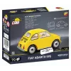 Zabawka konstrukcyjna Cobi Fiat Abarth 595 model 24514 — skala 1:35, kolekcjonerski pojazd do zbudowania