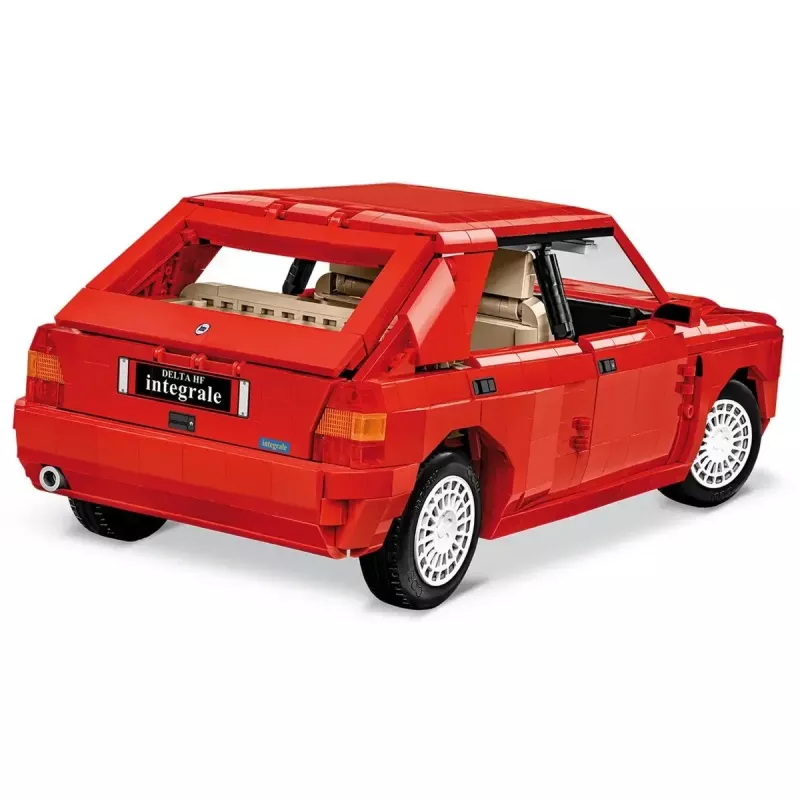 Zabawka konstrukcyjna Cobi Lancia Delta HF Integrale model w skali 1:35 COBI-24357, kolekcjonerski zestaw do budowania