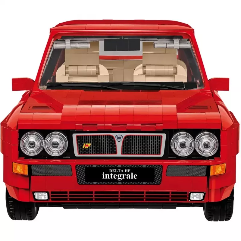 Zabawka konstrukcyjna Cobi Lancia Delta HF Integrale model w skali 1:35 COBI-24357, kolekcjonerski zestaw do budowania