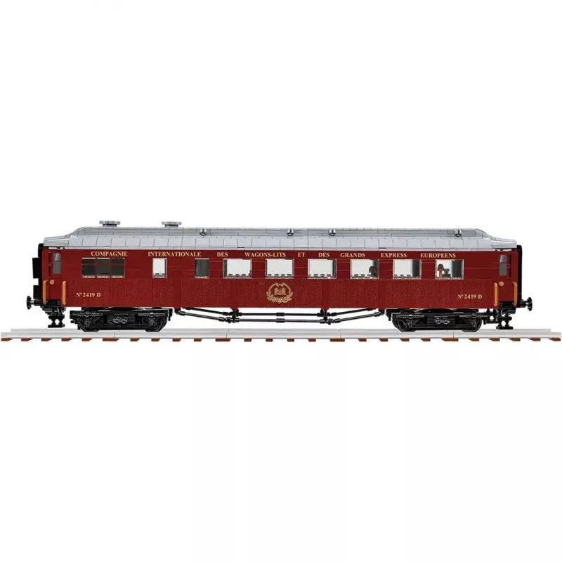 Zabawka konstrukcyjna Cobi Wagon z Compiègne 11 listopada 1918 COBI-6291 zestaw konstrukcyjny