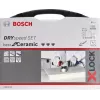 Bosch 2608599037 Zestaw frezów diamentowych do cięcia na sucho, 5 części, 1 szt. Frez