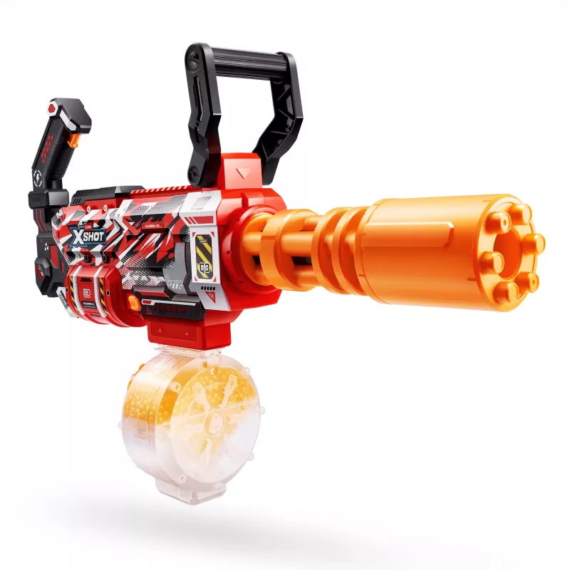 Gel blaster Zuru XSHOT Hyper Gel Gattlin Blaster — zabawkowy blaster szybkostrzelny z obrotową lufą