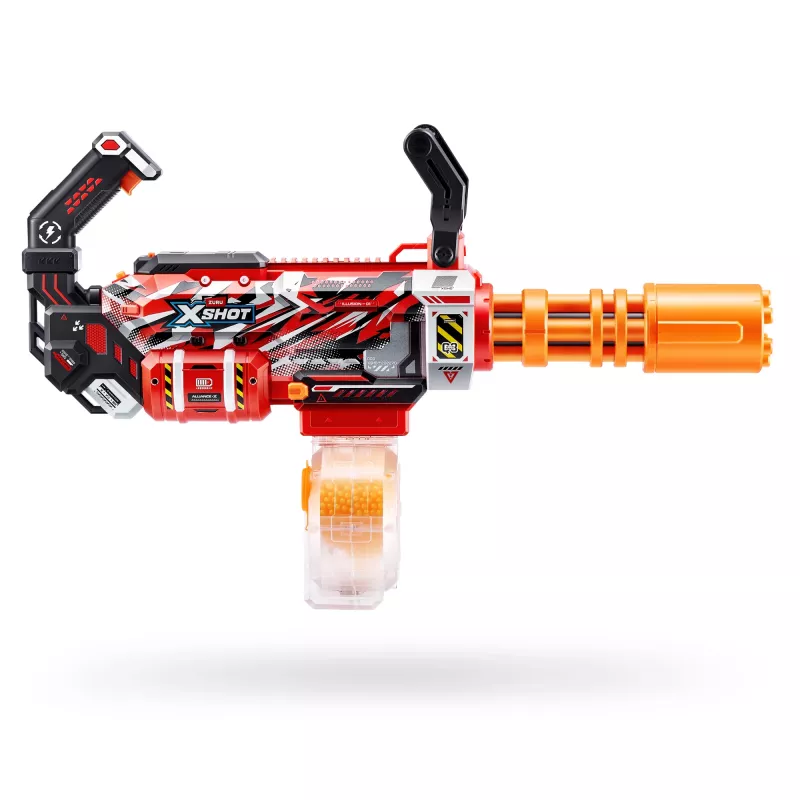Gel blaster Zuru XSHOT Hyper Gel Gattlin Blaster — zabawkowy blaster szybkostrzelny z obrotową lufą
