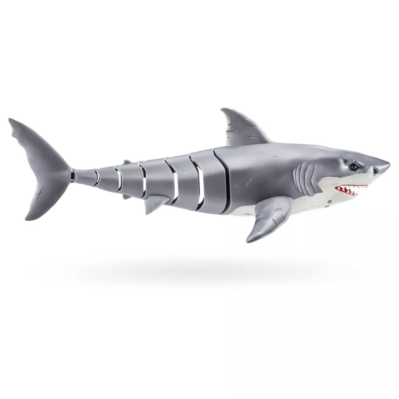 Zabawkowy rekin robot Zuru Robo Alive Great White Shark 71126 — interaktywna figurka wodna zasilana bateriami