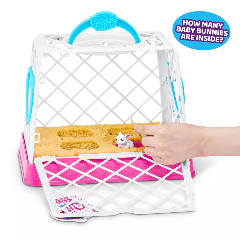 Pluszowy Zuru Mama Bunny & Baby Surprise, interaktywna para pluszaków, różne wzory