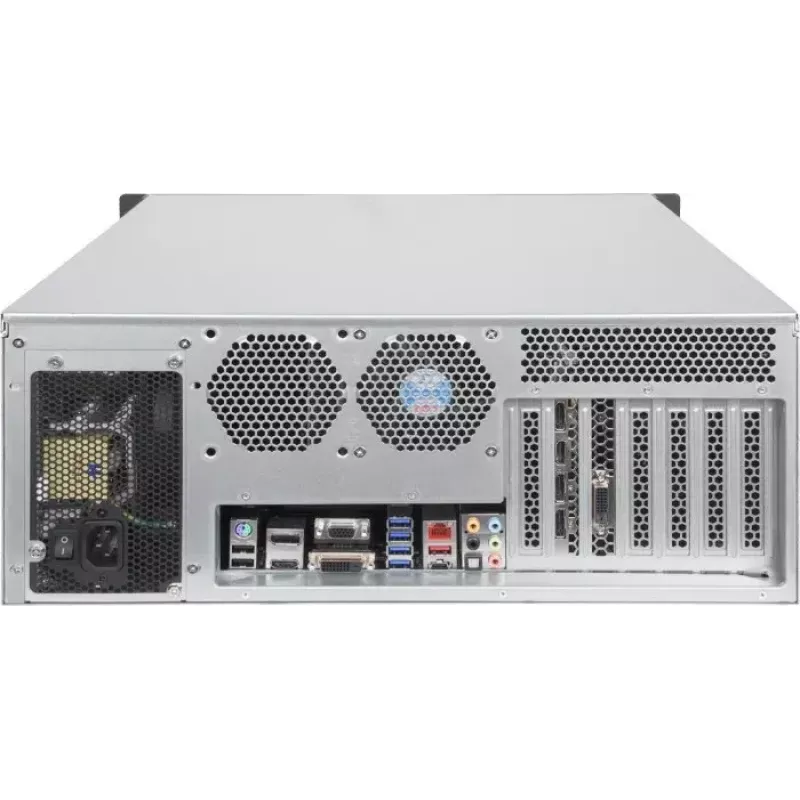 Obudowa rack SILVERSTONE SST-RM41-H08, 8-zatokowa, serwerowa 1U — kompaktowa obudowa do montażu w szafie