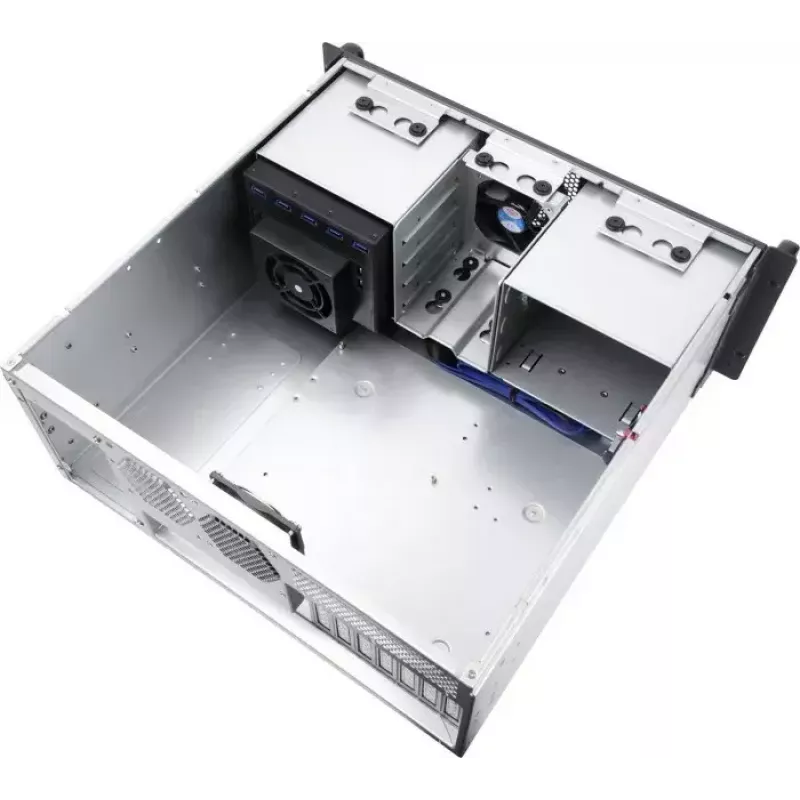 Obudowa rack SILVERSTONE SST-RM41-H08, 8-zatokowa, serwerowa 1U — kompaktowa obudowa do montażu w szafie