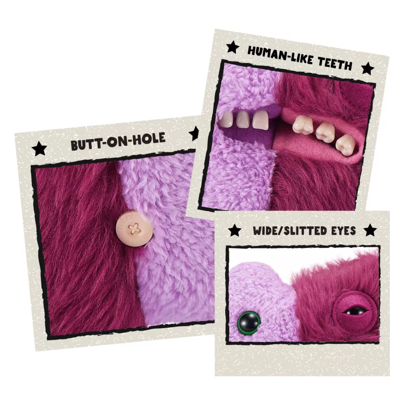 Zuru Fuggler Misfit Monsters 9 cali — pluszowa zabawka, mieszany wzór, pojedyncza sztuka