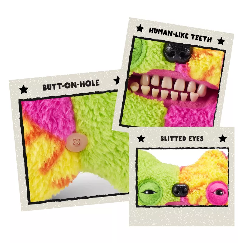 Zuru Fuggler Misfit Monsters 9 cali — pluszowa zabawka, mieszany wzór, pojedyncza sztuka