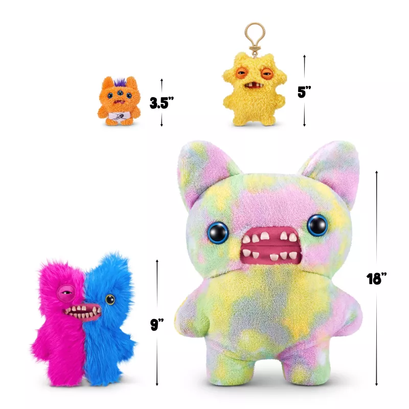 Zuru Fuggler Misfit Monsters 9 cali — pluszowa zabawka, mieszany wzór, pojedyncza sztuka