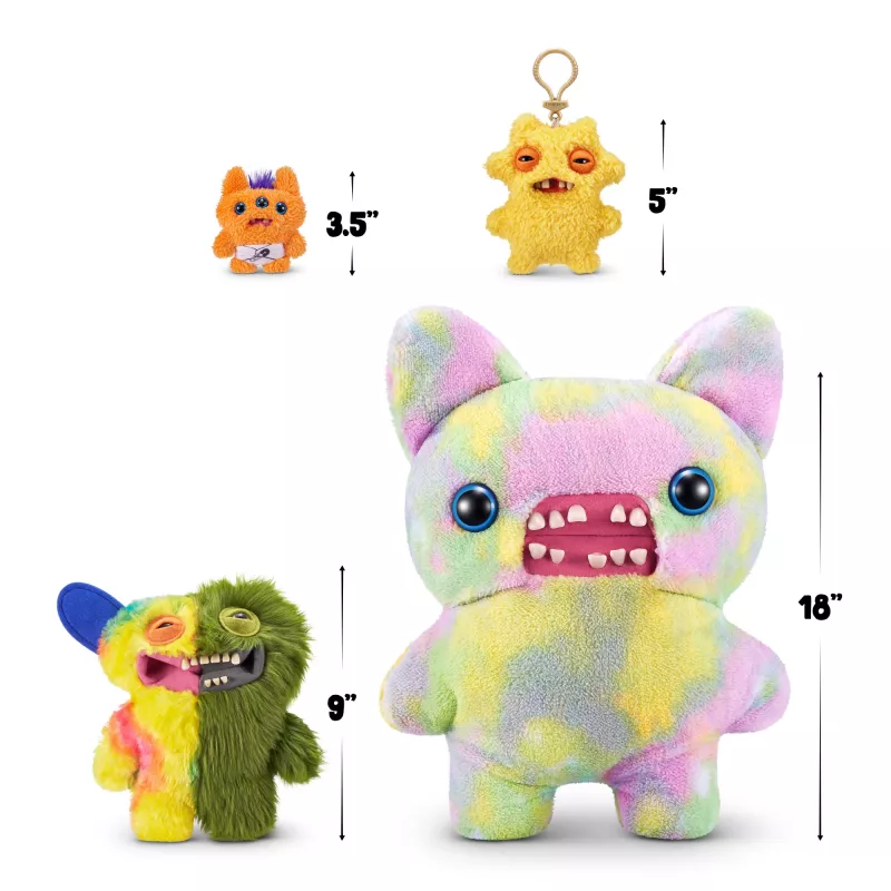 Zuru Fuggler Misfit Monsters 9 cali — pluszowa zabawka, mieszany wzór, pojedyncza sztuka