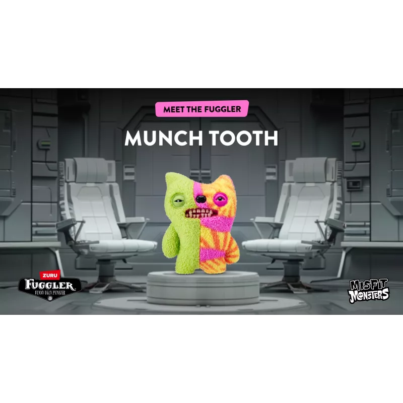 Zuru Fuggler Misfit Monsters 9 cali — pluszowa zabawka, mieszany wzór, pojedyncza sztuka