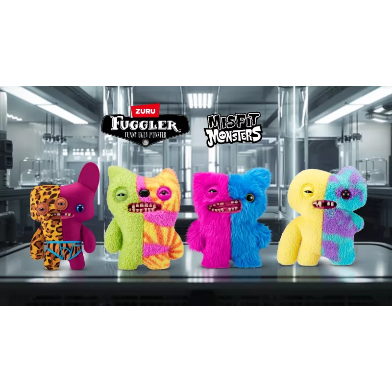 Zuru Fuggler Misfit Monsters 9 cali — pluszowa zabawka, mieszany wzór, pojedyncza sztuka