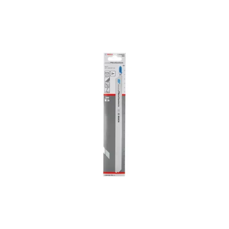 Brzytwa wyrzynarska Bosch T 1018 AFP Precision do paneli warstwowych metalowych Bimetal 25 cm
