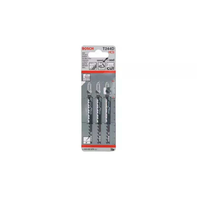 Jigsaw blade Bosch T 244 D Speed for Wood