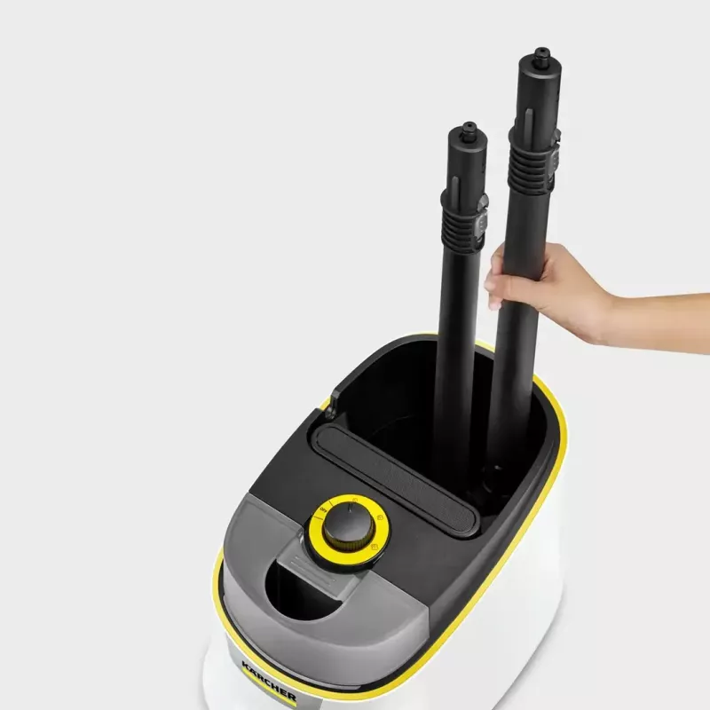Parownica Karcher SC 4 Deluxe z 1,5-litrowym zbiornikiem na wodę i mocą 1500 W
