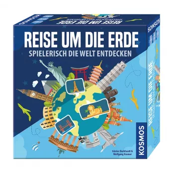 Kosmos Reise um die Erde Spielerisch die Welt entdecken gra planszowa podróżnicza/przygodowa