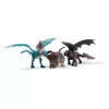 Zestaw figurek akcji Spinmaster – DreamWorks Dragons: Gronckle i Fishlegs, wielokolorowy, od 4 lat