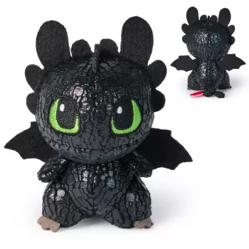 Spin Master How to Train Your Dragon — pluszowy smok kolekcjonerski, wzór totemu, miękka figurka, różne warianty