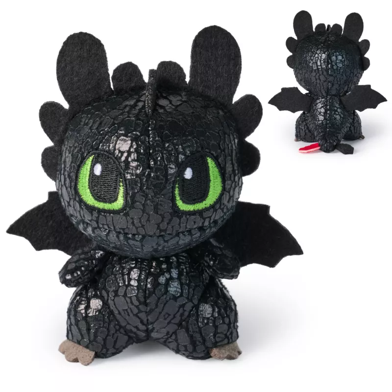 Spin Master How to Train Your Dragon — pluszowy smok kolekcjonerski, wzór totemu, miękka figurka, różne warianty