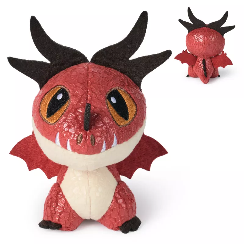 Spin Master How to Train Your Dragon — pluszowy smok kolekcjonerski, wzór totemu, miękka figurka, różne warianty