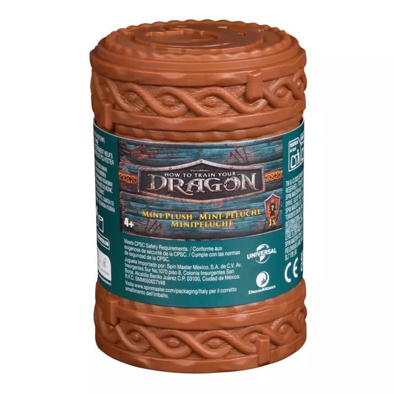Spin Master How to Train Your Dragon — pluszowy smok kolekcjonerski, wzór totemu, miękka figurka, różne warianty