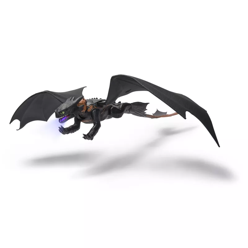 Figurka Spinmaster Ultimate Plasma Blast Toothless 25-calowe skrzydła, światła i dźwięki, wiek 4+