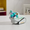 Pojazd Spinmaster PAW Patrol Pług Śnieżny Everest — plastikowy, dla dzieci od 3 lat, turkusowo-biały