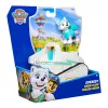 Pojazd Spinmaster PAW Patrol Pług Śnieżny Everest — plastikowy, dla dzieci od 3 lat, turkusowo-biały