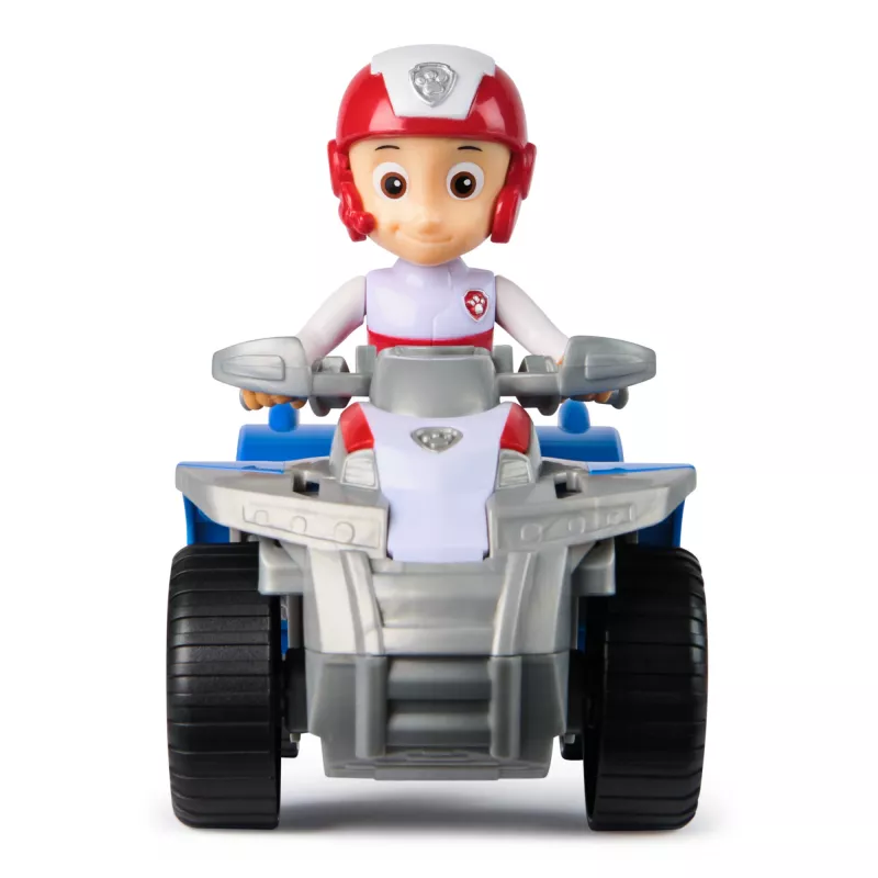 PAW Patrol, pojazd ATV Rydera z kolekcjonerską figurką, zabawki przyjazne środowisku dla chłopców i dziewczynek od 3 lat