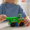 PAW Patrol, Ciężarówka recyklingowa Rocky’ego, pojazd-zabawka z kolekcjonerską figurką akcji, zabawki przyjazne środowisku, dla chłopców i dziewczynek od 3 lat