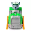 PAW Patrol, Ciężarówka recyklingowa Rocky’ego, pojazd-zabawka z kolekcjonerską figurką akcji, zabawki przyjazne środowisku, dla chłopców i dziewczynek od 3 lat