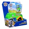 PAW Patrol, Ciężarówka recyklingowa Rocky’ego, pojazd-zabawka z kolekcjonerską figurką akcji, zabawki przyjazne środowisku, dla chłopców i dziewczynek od 3 lat