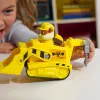 PAW Patrol, buldożer Rubble’a – ciężarówka-zabawka z kolekcjonerską figurką, zabawki przyjazne środowisku dla chłopców i dziewczynek od 3 lat