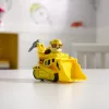 PAW Patrol, buldożer Rubble’a – ciężarówka-zabawka z kolekcjonerską figurką, zabawki przyjazne środowisku dla chłopców i dziewczynek od 3 lat