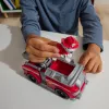 PAW Patrol , Marshall’s Firetruck, Pojazd zabawkowy z kolekcjonerską figurką, zabawki przyjazne środowisku dla chłopców i dziewczynek od 3 lat