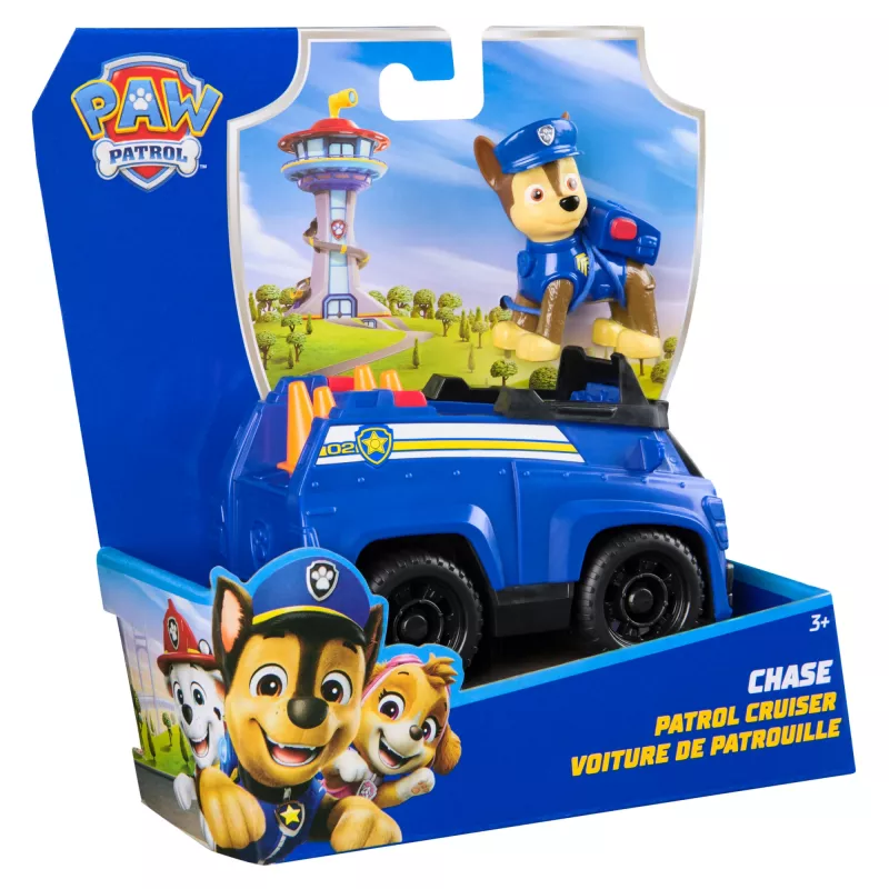 PAW Patrol, radiowóz Chase’a, samochodzik z…