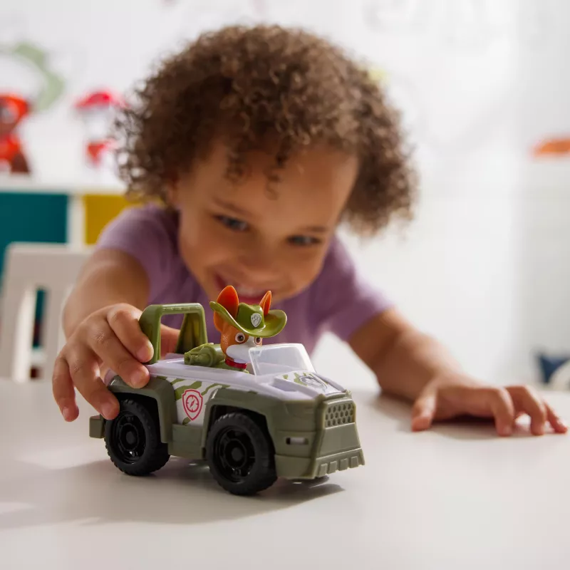 Pojazd PAW Patrol Tracker’s Jungle Rescue Vehicle zielony plastik