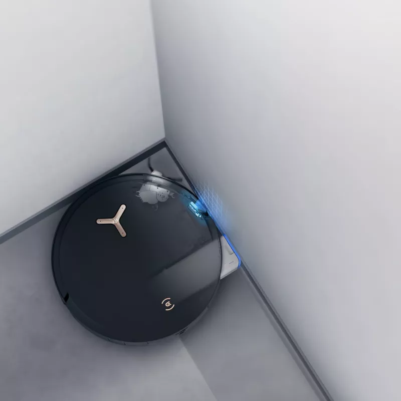 Robot odkurzający Ecovacs Deebot X8 Pro Omni, czarny, worek na kurz 0,22 l, czas pracy 145 min, Li-Ion 6400 mAh