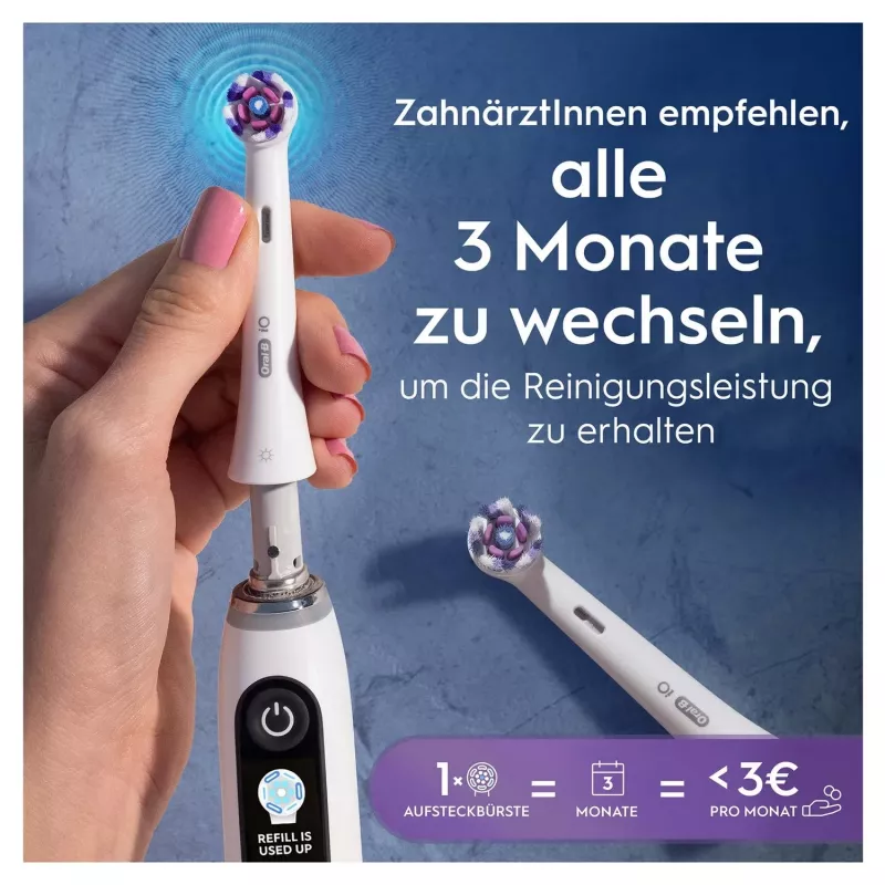 Główka do szczoteczki Oral-B 373210 2 szt. Biały