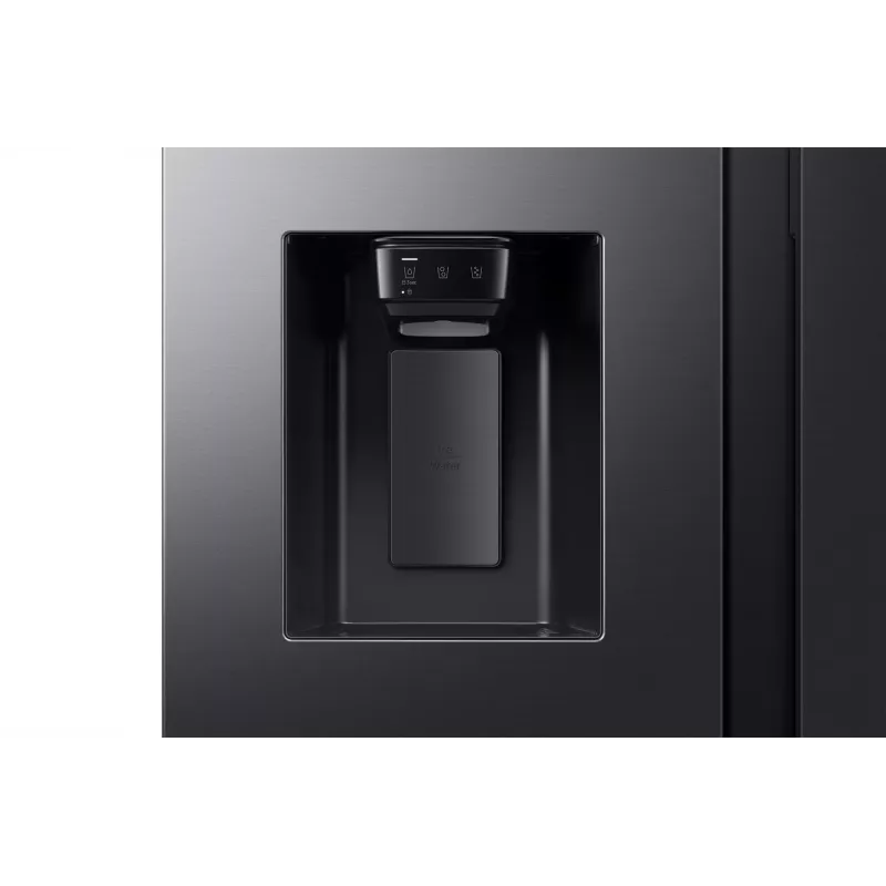 Samsung RS70F64KDF lodówka side-by-side Wolnostojąca 640 L Czarny