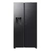 Lodówka side-by-side Samsung RS80F64KEF wolnostojąca 640 l czarna