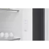 Lodówka side-by-side Samsung RS80F64KEF wolnostojąca 640 l czarna