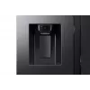Lodówka side-by-side Samsung RS80F64KEF wolnostojąca 640 l czarna