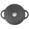 Patelnia Tefal Trattoria E2187274 Okrągła Czarna Aluminiowa 28 cm