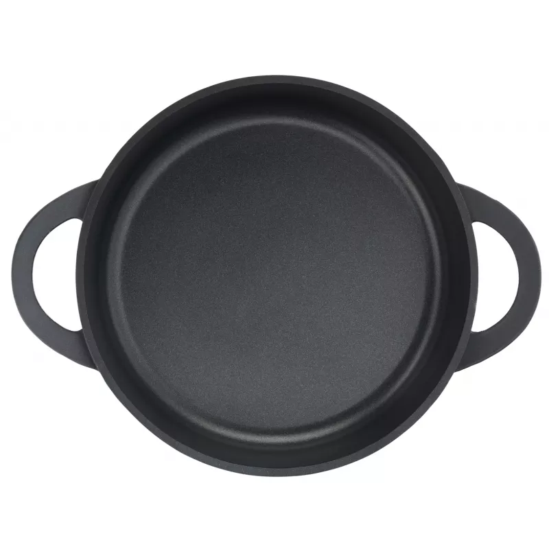 Patelnia Tefal Trattoria E2187274 Okrągła Czarna Aluminiowa 28 cm
