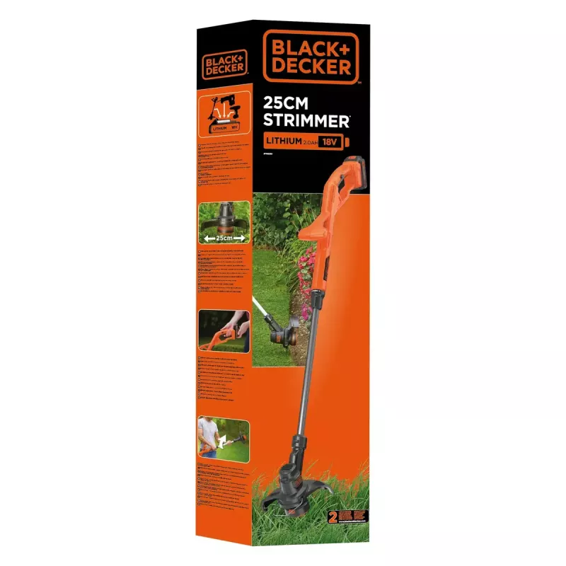 Podkaszarka Black & Decker ST182320-QW 18V litowo-jonowa 1,6 mm